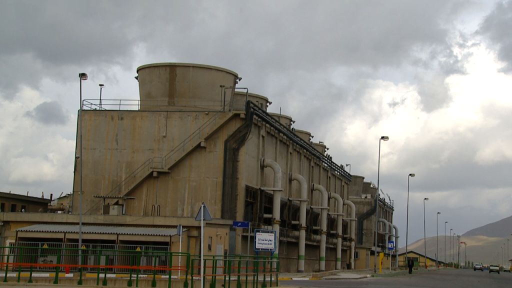 برج خنک‌کننده صنعتی اجرا شده توسط پترو آوش آریا